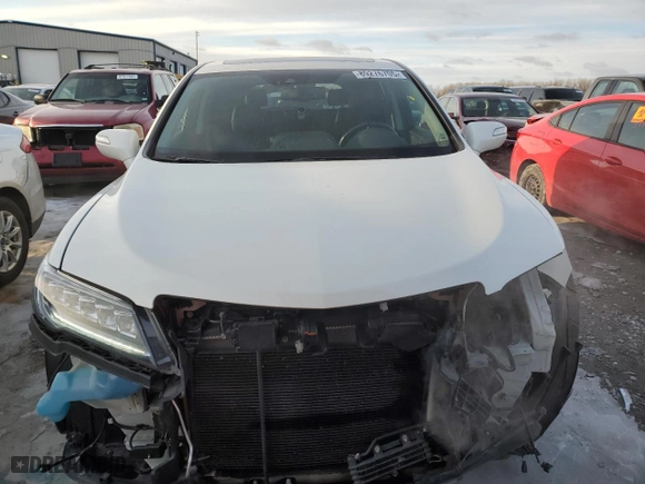 2018 Acura RDX w/Advance Pkg with VIN 5J8TB4H70JL005510, listed as a Copart auction lot 89276705 with 42,265 mi miles and Salvage Title. Bid and sale history available at carsss.com. Image 5.
