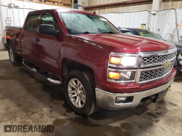 2014 Chevrolet Silverado 1500 LT with VIN 3GCUKREC8EG556479, listed as a Copart auction lot 56054615 with 118,524 mi miles and Salvage Title. Bid and sale history available at DreamBid. Image 4.