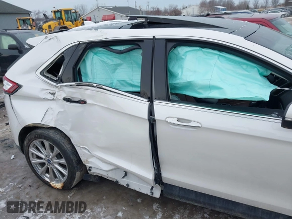 2018 Ford Edge Titanium with VIN 2FMPK4K89JBB80898, listed as a IAAI auction lot 41361559 with 95,313 mi miles. Bid and sale history available at carsss.com. Image 6.