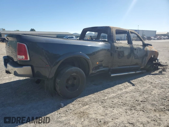 2017 Ram 3500 Laramie with VIN 3C63RRJL6HG690383, listed as a Copart auction lot 75020114 with 0 mi miles and Salvage Title. Bid and sale history available at carsss.com. Image 3.