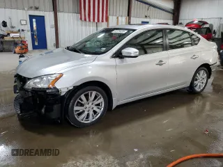 2015 Nissan Sentra SR with VIN 3N1AB7AP4FY332253, listed as a Copart auction lot 53729495 with 61,219 mi miles and Salvage Title. Bid and sale history available at DreamBid. Image 1.