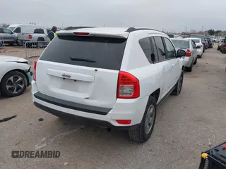2013 Jeep Compass Sport with VIN 1C4NJCBA4DD275668, listed as a IAAI auction lot 41613278 with 154,489 mi miles. Bid and sale history available at carsss.com. Image 4.