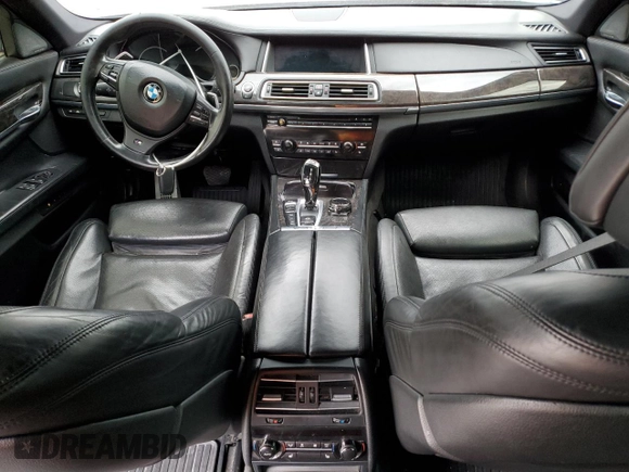 2014 BMW 7 Series ALPINA B7 xDrive with VIN WBAYF8C55ED142235, listed as a Copart auction lot 53257405 with Not Provided miles and Salvage Title. Bid and sale history available at DreamBid. Image 8.
