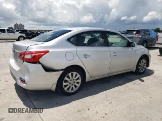 2017 Nissan Sentra S with VIN 3N1AB7AP7HY334923, listed as a Copart auction lot 61810735 with 106,031 mi miles and Salvage title. Bid and sale history available at DreamBid. Image 3.