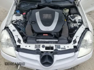 2005 Mercedes-Benz SLK 230/320 with VIN WDBWK56F75F054914, listed as a Copart auction lot 57760195 with 113,151 mi miles and Salvage title. Bid and sale history available at DreamBid. Image 11.