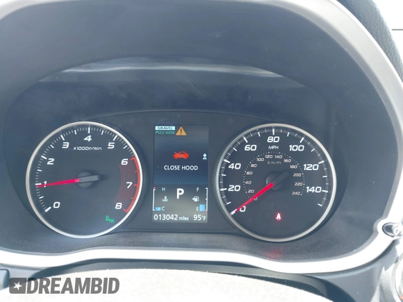 2025 Mitsubishi Eclipse Cross SE with VIN JA4ATWAA5SZ008772, listed as a IAAI auction lot 42677253 with 13,042 mi miles and . Bid and sale history available at DreamBid. Image 7.