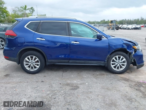 2017 Nissan Rogue SL with VIN 5N1AT2MV9HC874091, listed as a IAAI auction lot 41918485 with 142,185 mi miles. Bid and sale history available at carsss.com. Image 14.