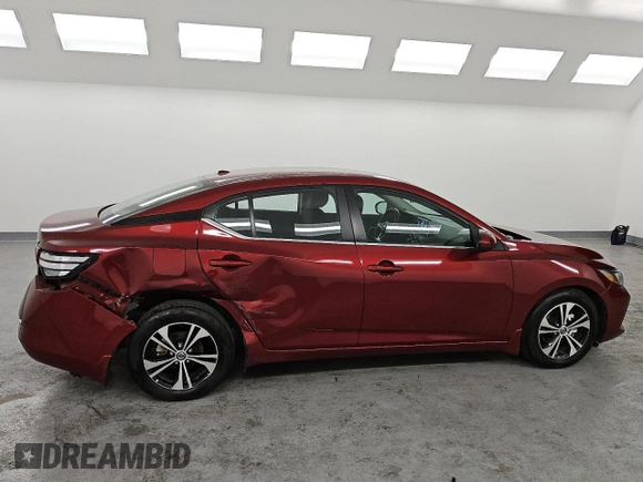 2023 Nissan Sentra SV with VIN 3N1AB8CVXPY227719, listed as a Copart auction lot 50914535 with 50,551 mi miles and Salvage Title. Bid and sale history available at DreamBid. Image 3.