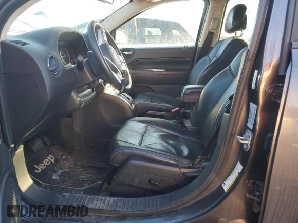 2015 Jeep Compass High Altitude Edition with VIN 1C4NJCEAXFD107712, listed as a Copart auction lot 46393085 with 108,705 mi miles and Salvage Title. Bid and sale history available at carsss.com. Image 7.