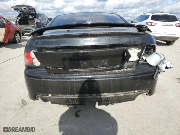 2006 Pontiac GTO with VIN 6G2VX12U26L521209, listed as a Copart auction lot 81802224 with 108,472 mi miles and Non Repairable. Bid and sale history available at carsss.com. Image 6.