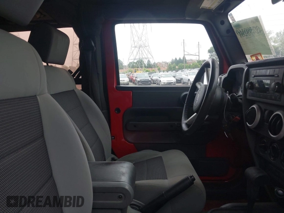 2010 Jeep Wrangler Sahara with VIN 1J4GA5D16AL178551, listed as a IAAI auction lot 42473281 with 110,170 mi miles and . Bid and sale history available at DreamBid. Image 5.