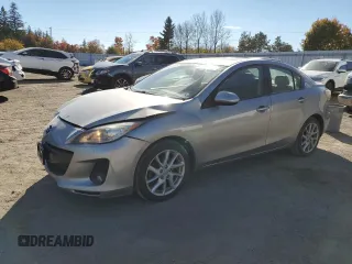 2012 Mazda 3 S Grand Touring with VIN JM1BL1W51C1514141, listed as a Copart auction lot 77576334 with 193,279 mi miles and Salvage Title. Bid and sale history available at DreamBid. Image 1.