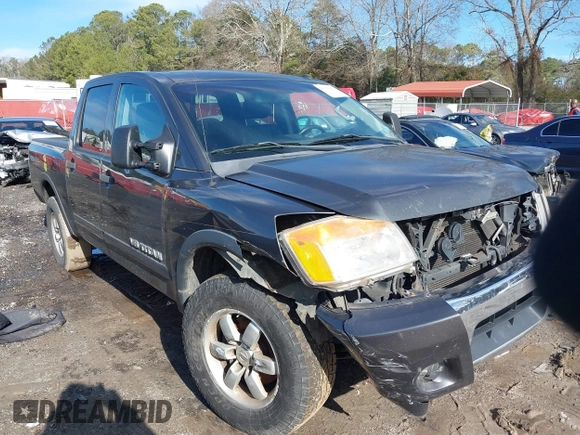 2012 Nissan Titan SV with VIN 1N6BA0ECXCN323520, listed as a IAAI auction lot 41195950 with 172,242 mi miles. Bid and sale history available at carsss.com. Image 1.