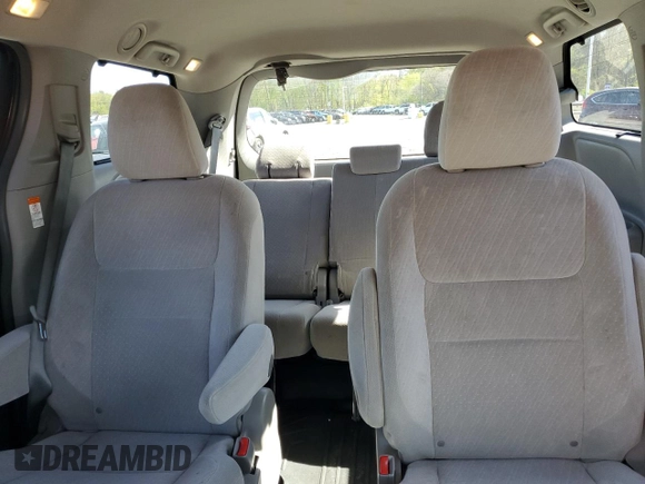 2016 Toyota Sienna LE with VIN 5TDJK3DC5GS132571, listed as a Copart auction lot 55155505 with 143,294 mi miles and Salvage Title. Bid and sale history available at carsss.com. Image 10.
