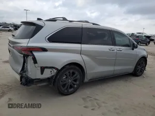 2024 Toyota Sienna XSE with VIN 5TDXRKEC5RS212017, listed as a Copart auction lot 85159734 with 0 mi miles and Salvage Title. Bid and sale history available at carsss.com. Image 3.