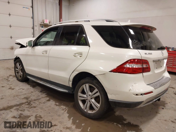 2013 Mercedes-Benz M 350 with VIN 4JGDA2EB8DA231017, listed as a IAAI auction lot 41228060 with Not Provided miles and . Bid and sale history available at DreamBid. Image 3.