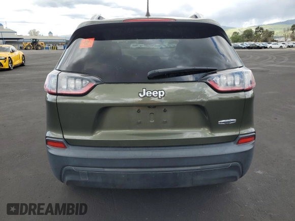 2019 Jeep Cherokee Latitude with VIN 1C4PJLCB9KD145320, listed as a Copart auction lot 51691755 with 87,867 mi miles and Salvage Title. Bid and sale history available at DreamBid. Image 6.