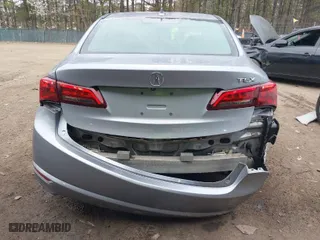 2015 Acura TLX Tech with VIN 19UUB1F54FA022835, listed as a IAAI auction lot 41833885 with 157,679 mi miles. Bid and sale history available at carsss.com. Image 16.