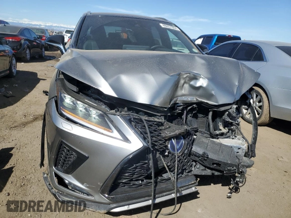 2022 Lexus RX with VIN 2T2YGMDA3NC085014, listed as a Copart auction lot 48057004 with 17,312 mi miles. Bid and sale history available at carsss.com. Image 5.