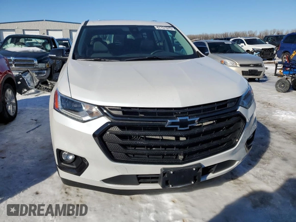 2021 Chevrolet Traverse Premier with VIN 1GNEVKKW4MJ238428, listed as a Copart auction lot 87751075 with 44,501 mi miles and Salvage title. Bid and sale history available at DreamBid. Image 5.