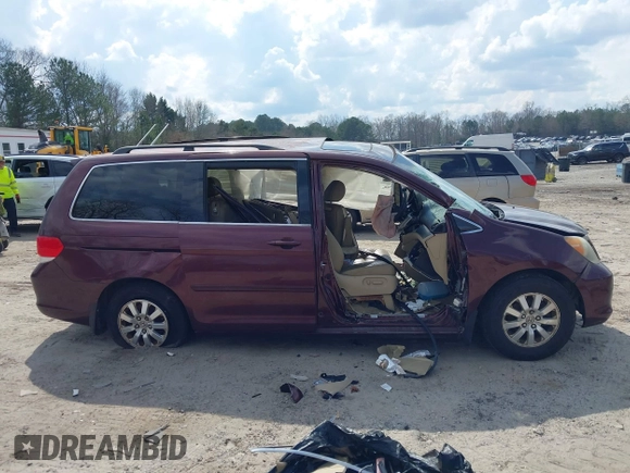 2008 Honda Odyssey EX-L with VIN 5FNRL38728B093795, listed as a IAAI auction lot 41798829 with 1 mi miles. Bid and sale history available at carsss.com. Image 14.