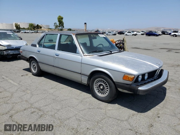 1979 BMW 5 Series with VIN 5330332, listed as a Copart auction lot 59641685 with 242,458 mi miles and Non repairable. Bid and sale history available at DreamBid. Image 4.