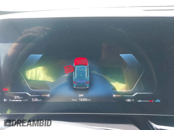 2023 BMW X1 xDrive28i with VIN WBX73EF00P5W52935, listed as a IAAI auction lot 42221084 with 16,394 mi miles and . Bid and sale history available at DreamBid. Image 7.