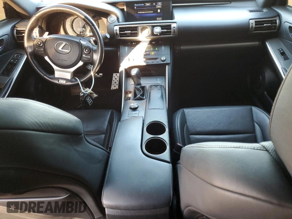 2016 Lexus IS 300/350 z VIN JTHCM1D25G5001434, wystawiony jako Copart lot #46681325 z przebiegiem 105 868 mil mil oraz Szkoda całkowita • Salvage title. Historia ofert i sprzedaży dostępna na DreamBid. Obrazek 8.