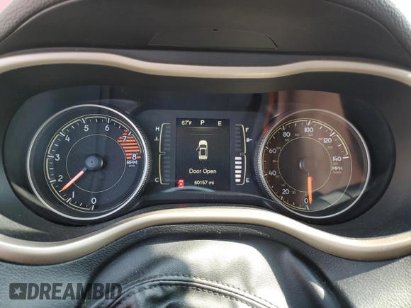 2016 Jeep Cherokee Latitude с VIN 1C4PJMCSXGW154111, выставлен на аукционе Copart как лот 59954625 с пробегом 60 157 миль миль и Списание • Salvage title. История ставок и продаж доступна на DreamBid. Изображение 9.
