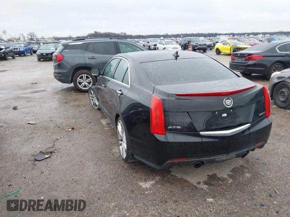 2014 Cadillac ATS Standard RWD with VIN 1G6AA5RX5E0104427, listed as a IAAI auction lot 41542467 with 83,351 mi miles and . Bid and sale history available at DreamBid. Image 3.
