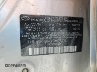 2017 Hyundai Elantra SE z VIN 5NPD84LF0HH063003, wystawiony jako Copart lot #56899785 z przebiegiem 167 502 mil mil oraz Szkoda całkowita • Salvage title. Historia ofert i sprzedaży dostępna na DreamBid. Obrazek 13.