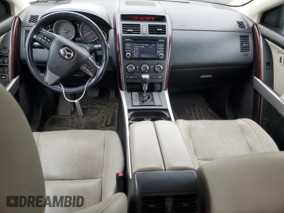 2013 Mazda CX-9 Grand Touring with VIN JM3TB3DA9D0404472, listed as a Copart auction lot 50997705 with 123,476 mi miles and Salvage Title. Bid and sale history available at carsss.com. Image 8.