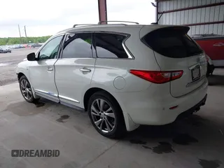 2015 Infiniti QX60 with VIN 5N1AL0MM3FC510791, listed as a IAAI auction lot 42225199 with 97,588 mi miles and . Bid and sale history available at DreamBid. Image 3.