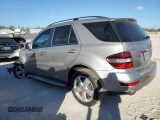 2009 Mercedes-Benz M 3.5L with VIN 4JGBB56E69A519401, listed as a Copart auction lot 44858425 with 136,857 mi miles and Salvage Title. Bid and sale history available at carsss.com. Image 2.