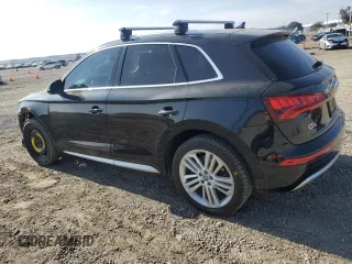 2019 Audi Q5 Premium Plus with VIN WA1BNAFY9K2121348, listed as a Copart auction lot 45600155 with 95,616 mi miles and Salvage Title. Bid and sale history available at carsss.com. Image 2.