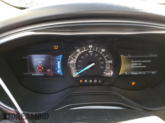 2019 Ford Fusion Hybrid SE with VIN 3FA6P0LU1KR209129, listed as a Copart auction lot 42766403 with 67,949 mi miles. Bid and sale history available at carsss.com. Image 9.