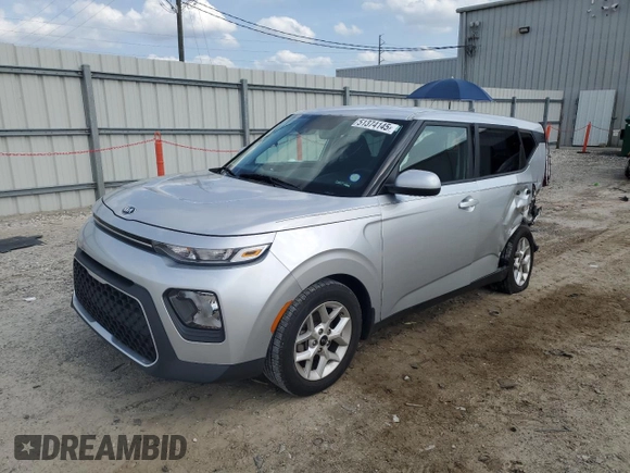 2020 Kia Soul S with VIN KNDJ23AU2L7059368, listed as a Copart auction lot 51374145 with 64,480 mi miles and Non Repairable. Bid and sale history available at carsss.com. Image 1.