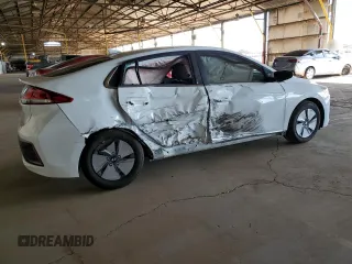 2022 Hyundai Ioniq SE with VIN KMHC75LC0NU266254, listed as a Copart auction lot 49628795 with 49,255 mi miles and Salvage Title. Bid and sale history available at DreamBid. Image 3.