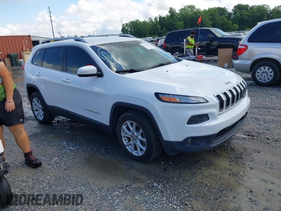 2018 Jeep Cherokee Latitude with VIN 1C4PJLCB1JD553390, listed as a IAAI auction lot 42233220 with 130,418 mi miles and . Bid and sale history available at DreamBid. Image 1.