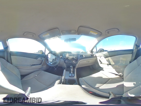 2013 Honda Civic Cpe LX with VIN 2HGFG3B53DH517358, listed as a Copart auction lot 84302714 with 153,845 mi miles and Salvage Title. Bid and sale history available at carsss.com. Image 13.