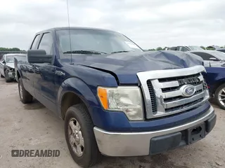 2009 Ford F-150 STX with VIN 1FTRX12889FA97356, listed as a IAAI auction lot 42121444 with 166,010 mi miles and . Bid and sale history available at DreamBid. Image 1.