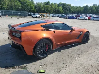 2015 Chevrolet Corvette Z06 2LZ with VIN 1G1YR2D64F5606571, listed as a Copart auction lot 68021634 with 16,188 mi miles and Clean Title. Bid and sale history available at carsss.com. Image 3.