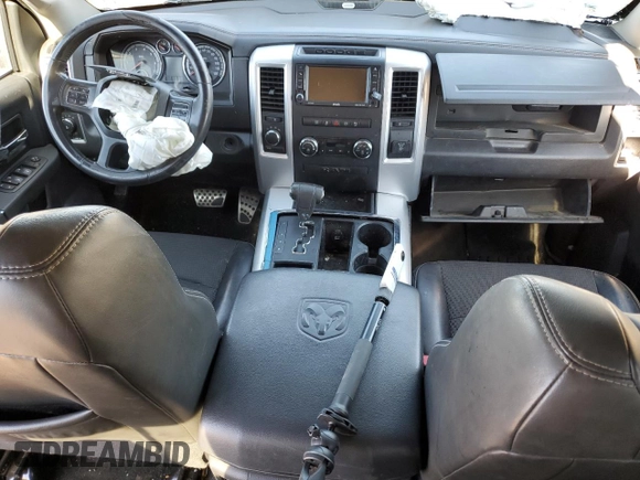 2012 Ram 1500 Sport with VIN 1C6RD7MT9CS196111, listed as a Copart auction lot 42852805 with 0 mi miles and Salvage Title. Bid and sale history available at carsss.com. Image 8.