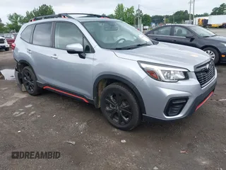 2019 Subaru Forester Special Sports with VIN JF2SKAJC1KH423600, listed as a IAAI auction lot 42698769 with 124,499 mi miles and . Bid and sale history available at DreamBid. Image 1.