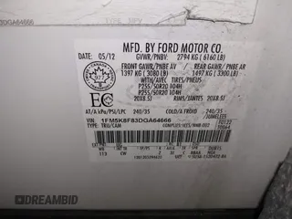 2013 Ford Explorer Limited z VIN 1FM5K8F83DGA64666, wystawiony jako IAAI lot #41697069 z przebiegiem 146 255 mil mil oraz . Historia ofert i sprzedaży dostępna na DreamBid. Obrazek 9.