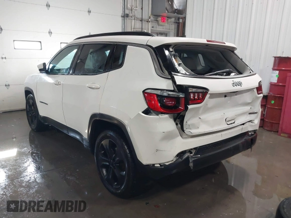 2019 Jeep Compass Latitude with VIN 3C4NJCBB2KT843724, listed as a IAAI auction lot 41366778 with 136,236 mi miles and . Bid and sale history available at DreamBid. Image 3.
