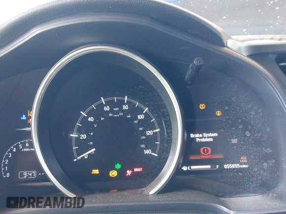 2019 Honda Fit EX with VIN 3HGGK5H83KM715128, listed as a IAAI auction lot 42714559 with 55,855 mi miles and . Bid and sale history available at DreamBid. Image 7.