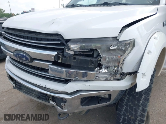 2019 Ford F-150 XL with VIN 1FTEW1E51KKC41183, listed as a IAAI auction lot 42049732 with 113,451 mi miles and . Bid and sale history available at DreamBid. Image 6.