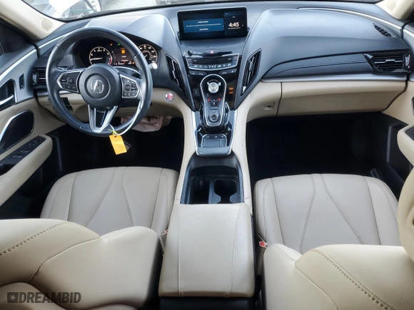 2021 Acura RDX with VIN 5J8TC1H32ML004825, listed as a Copart auction lot 84532314 with 49,410 mi miles and Salvage Title. Bid and sale history available at carsss.com. Image 8.