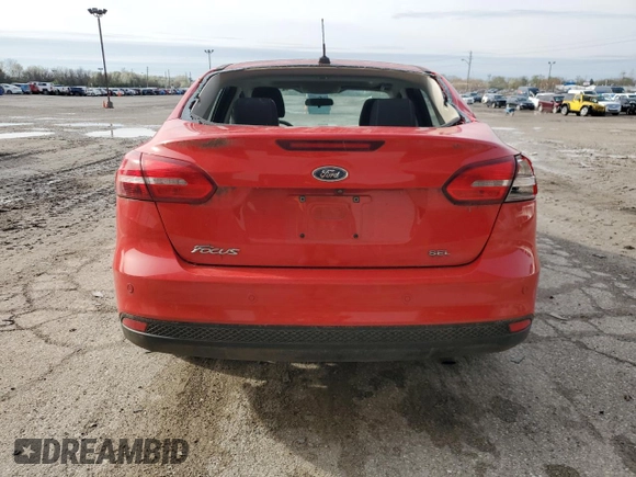 2017 Ford Focus SEL with VIN 1FADP3H26HL307256, listed as a Copart auction lot 51962745 with 62,007 mi miles and Salvage Title. Bid and sale history available at carsss.com. Image 6.